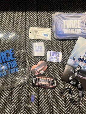 TWICE “THIS IS FOR” World Tour VIP Merch Bag complete